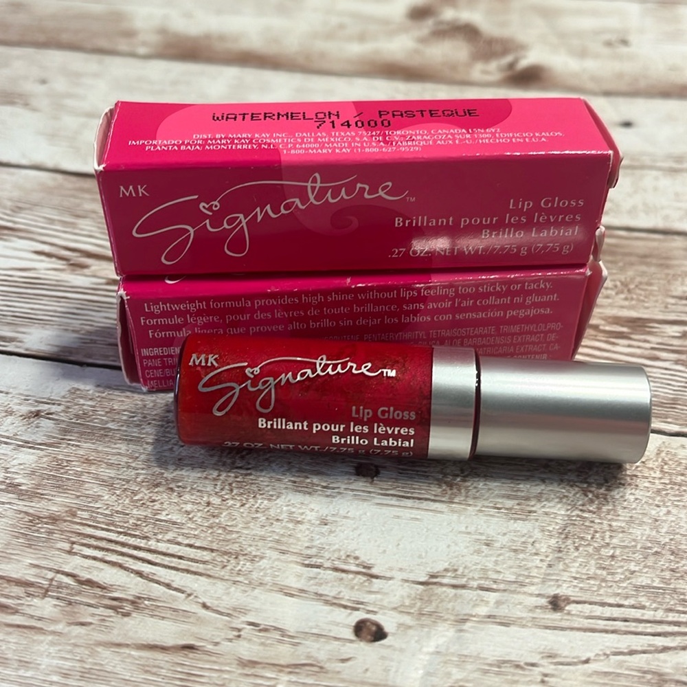 NEW Mary Kay Signature Lip Gloss Watermelon / Pasteque 714000